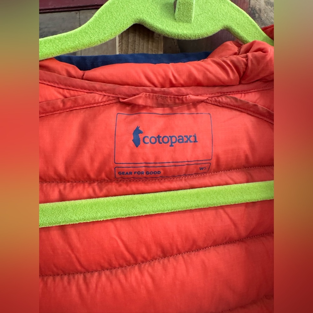 COTOPAXI FUEGO 800- FILL GOOSE DOWN JACKET WOMENS SMALL - Picture 7 of 9